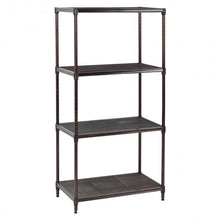 Load image into Gallery viewer, 23&quot; x 13&quot; x 48&quot; 4 Layer Steel Storage Rack Shelf Organizer
