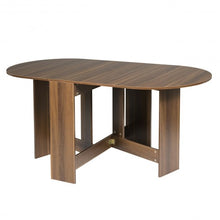 Load image into Gallery viewer, Folding Drop Leaf Dining Table Console Table
