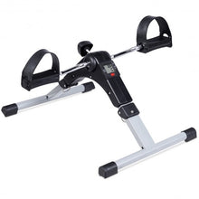 Load image into Gallery viewer, Folding Under Desk Indoor Pedal Exercise Bike for Arms Legs
