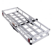 Load image into Gallery viewer, Aluminum Hitch Carrier Truck Luggage Basket Rack
