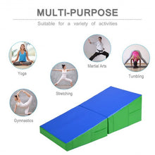 Load image into Gallery viewer, 48&quot; x 24&quot; x 14&quot; Folding Incline Gymnastics Mat

