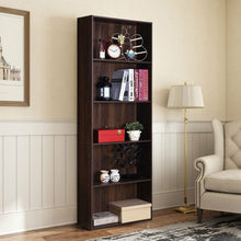 Load image into Gallery viewer, 5-Shelf Storage Bookcase Modern Multi-Functional Display Cabinet Furniture
