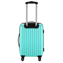 Load image into Gallery viewer, GLOBALWAY 20&quot; ABS Carry On Luggage Travel Bag Trolley Suitcase 8 color-Green
