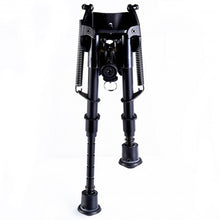 Load image into Gallery viewer, 6&quot; to 9&quot; Adjustable Spring Return Hunting Rifle Bipod
