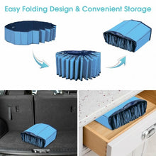 Load image into Gallery viewer, 55&quot; Foldable Dog Pet Pool-Blue
