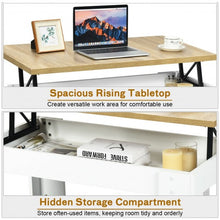 Load image into Gallery viewer, Lift Top Coffee Pop-UP Cocktail Table-White
