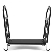 Load image into Gallery viewer, Fireplace Log Holder Iron Indoor Firewood Rack
