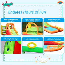 Load image into Gallery viewer, Inflatable Water Park Bounce House with 780W Blower
