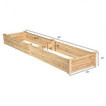Load image into Gallery viewer, Wooden Vegetable Raised Garden Bed
