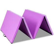 Load image into Gallery viewer, 4&#39; x 10&#39; x 2&quot; Thick Folding Gym Gymnastic Mat
