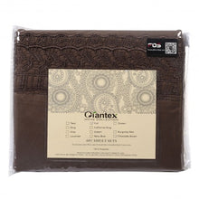 Load image into Gallery viewer, Full Size 4 Pieces Bed Sheet Set-Chocolate
