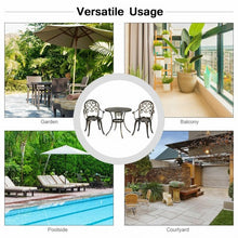 Load image into Gallery viewer, 3 pcs Outdoor Set Patio Bistro with Attached Removable Ice Bucket

