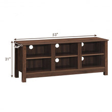 Load image into Gallery viewer, 60&quot;  Entertainment TV Stand Cabinet-Brown
