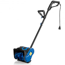 Load image into Gallery viewer, 12-Inch 9 Amp Electric Corded Snow Shovel Driveway Yard Snow Thrower-Blue
