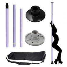 Load image into Gallery viewer, Dance Pole Full Kit Portable Stripper Exercise Fitness Club Party Dancing-purple
