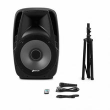 Load image into Gallery viewer, 15&quot; 2000W 2-way Powered Speaker with Illuminating Light
