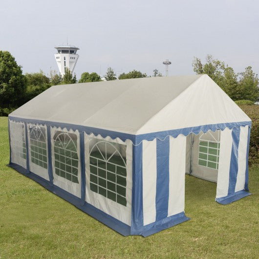 13'X26' Party Tent Heavy Duty Wedding Tent -Blue