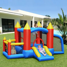 Load image into Gallery viewer, Inflatable Bounce House Slide Jumping Castle Soccer Goal Ball Pit Without Blower
