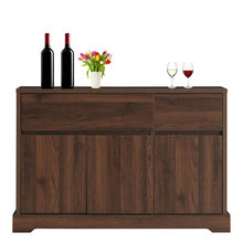 Load image into Gallery viewer, Buffet Sideboard Console Table Cabinet w/2 Storage Drawers
