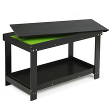 Load image into Gallery viewer, Solid Multifunctional Wood Kids Activity Play Table-Black
