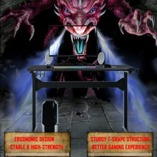 Load image into Gallery viewer, Mousepad Cup Holder Headphone Hook Gaming Computer Desk
