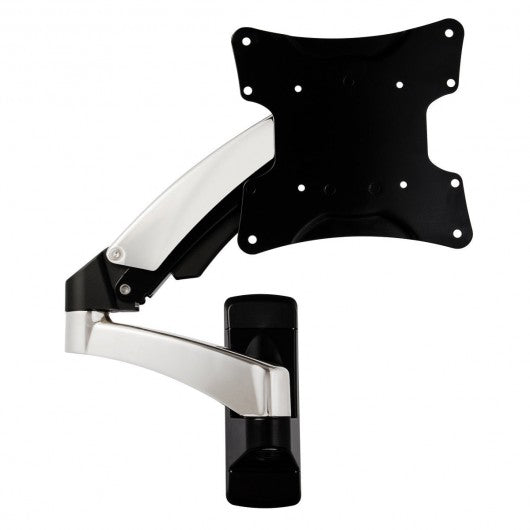 51 lbs TV Wall Mount Hydraulic Arm Adjustable Monitor Bracket-Silver