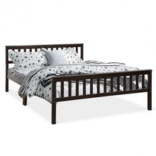 Load image into Gallery viewer, Wood Bed Frame Support Platform with Headboard and Footboard

