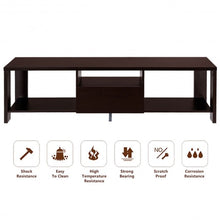 Load image into Gallery viewer, Media Entertainment Console TV Cabinet Stand with Drawer
