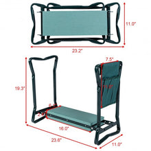 Load image into Gallery viewer, Folding Sturdy Garden Kneeler Pad &amp; Cushion Seat
