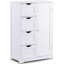 Load image into Gallery viewer, Standing Indoor Wooden Cabinet with 4 Drawers
