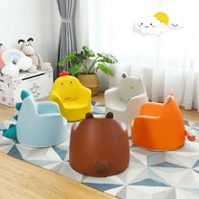 Load image into Gallery viewer, Kids Cartoon Sofa Seat Toddler Children Armchair Couch-White
