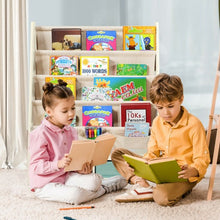 Load image into Gallery viewer, Kids Book and Toys Organizer Shelves-Beige
