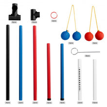 Load image into Gallery viewer, Indoor Outdoor Portable Ladder Ball Toss Game Set with Bag
