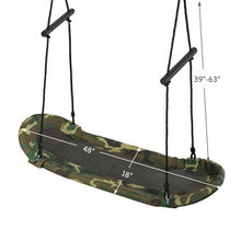 Load image into Gallery viewer, Saucer Tree Swing Surf Kids Outdoor Adjustable Swing Set
