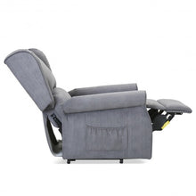 Load image into Gallery viewer, Electric Massage Vibration Power Lift Recliner Chair-Light Gray
