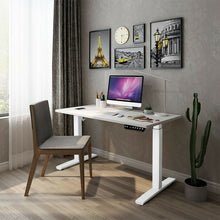 Load image into Gallery viewer, Adjustable Electric Stand Up Desk Frame-White
