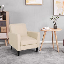 Load image into Gallery viewer, Leisure Arm Chair Accent Single Sofa-Beige
