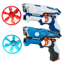 Load image into Gallery viewer, Infrared Laser Tag Guns with Flying Saucers Battle Blasters Game
