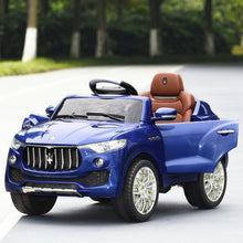 Load image into Gallery viewer, 6V Licensed Maserati Kids Ride On Car-Blue
