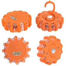 Load image into Gallery viewer, 6 Pack LED Road Flares Emergency Roadside Disc Safety Light
