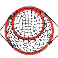 Load image into Gallery viewer, Net Hanging Swing Chair with Adjustable Hanging Ropes-Orange
