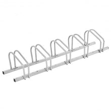 Load image into Gallery viewer, 5 Bicycle Stand Parking Rack Garage Storage Organizer-Silver
