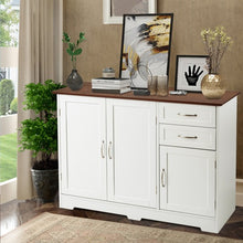 Load image into Gallery viewer, Buffet Storage Cabinet  Kitchen Sideboard with 2 Drawers
