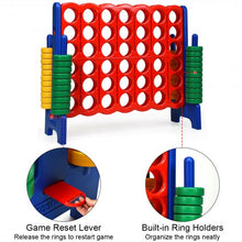 Load image into Gallery viewer, Jumbo 4-to-Score 4 in A Row Giant Game Set-Blue
