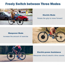 Load image into Gallery viewer, 1000W 48V 26&quot; x 1.95&quot; Front Wheel Electric Bicycle Kit
