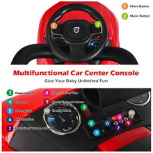 Load image into Gallery viewer, 3 in 1 Kids Ride On Push Car Stroller-Red
