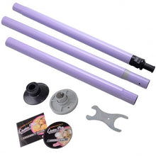 Load image into Gallery viewer, Dance Pole Full Kit Portable Stripper Exercise Fitness Club Party Dancing-purple
