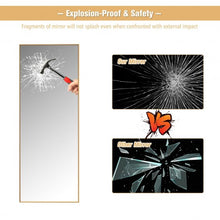 Load image into Gallery viewer, 59&#39;&#39;Full Length Mirror Large Rectangle Bedroom Mirror-Golden
