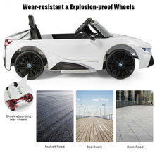 Load image into Gallery viewer, 12V Licensed BMW I8 Kids Ride On Car-White
