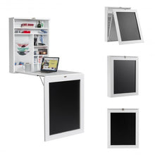 Load image into Gallery viewer, Space Saver Convertible Wall Mounted Desk-White
